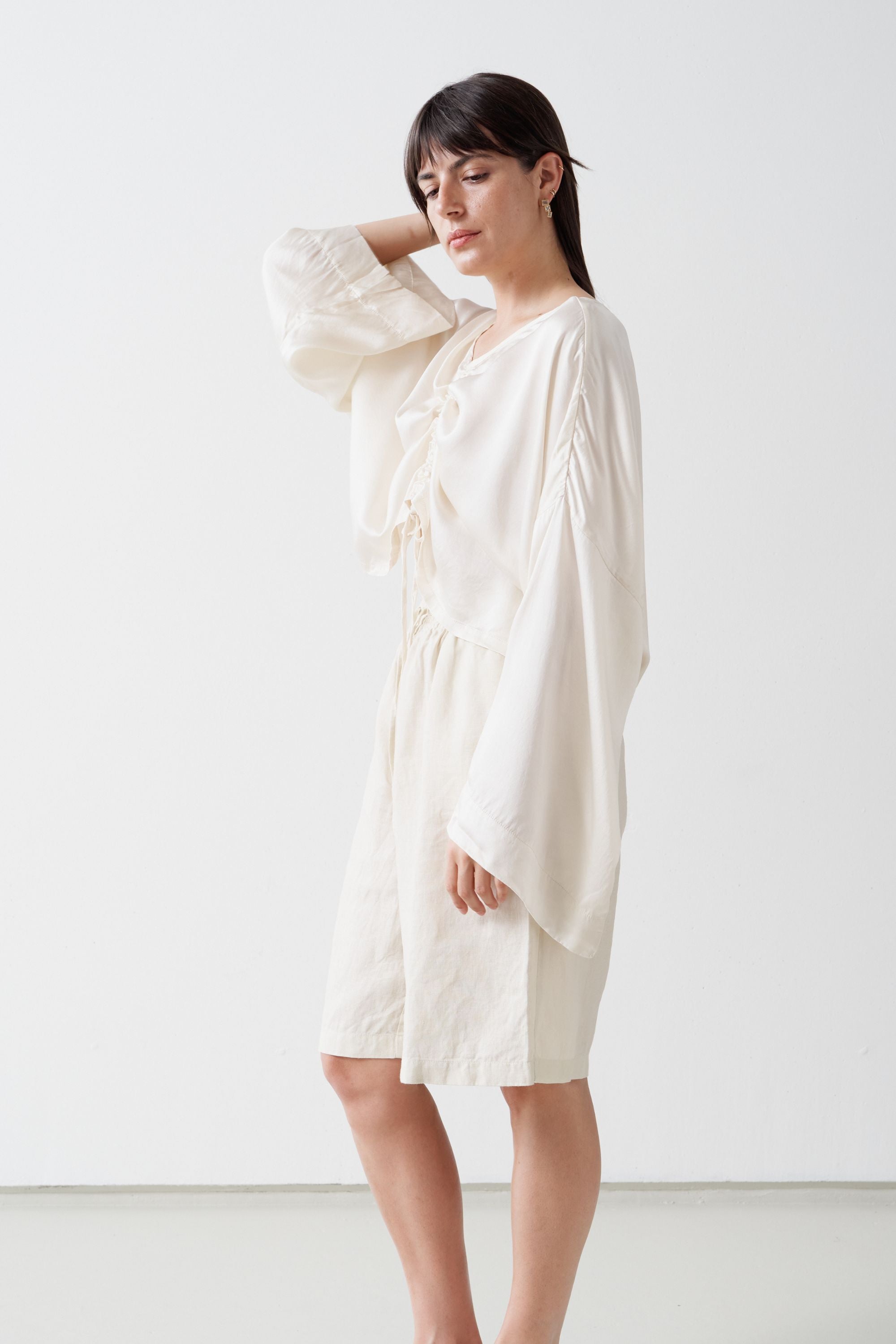 Ling Silk Blouse Birch