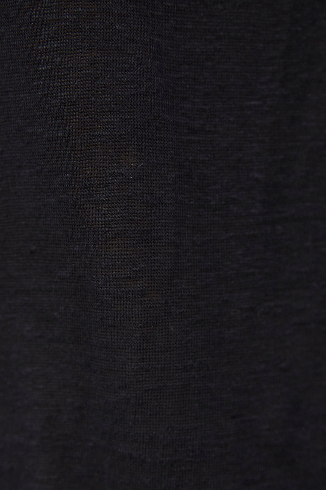 Paul Linen Jersey Top Black