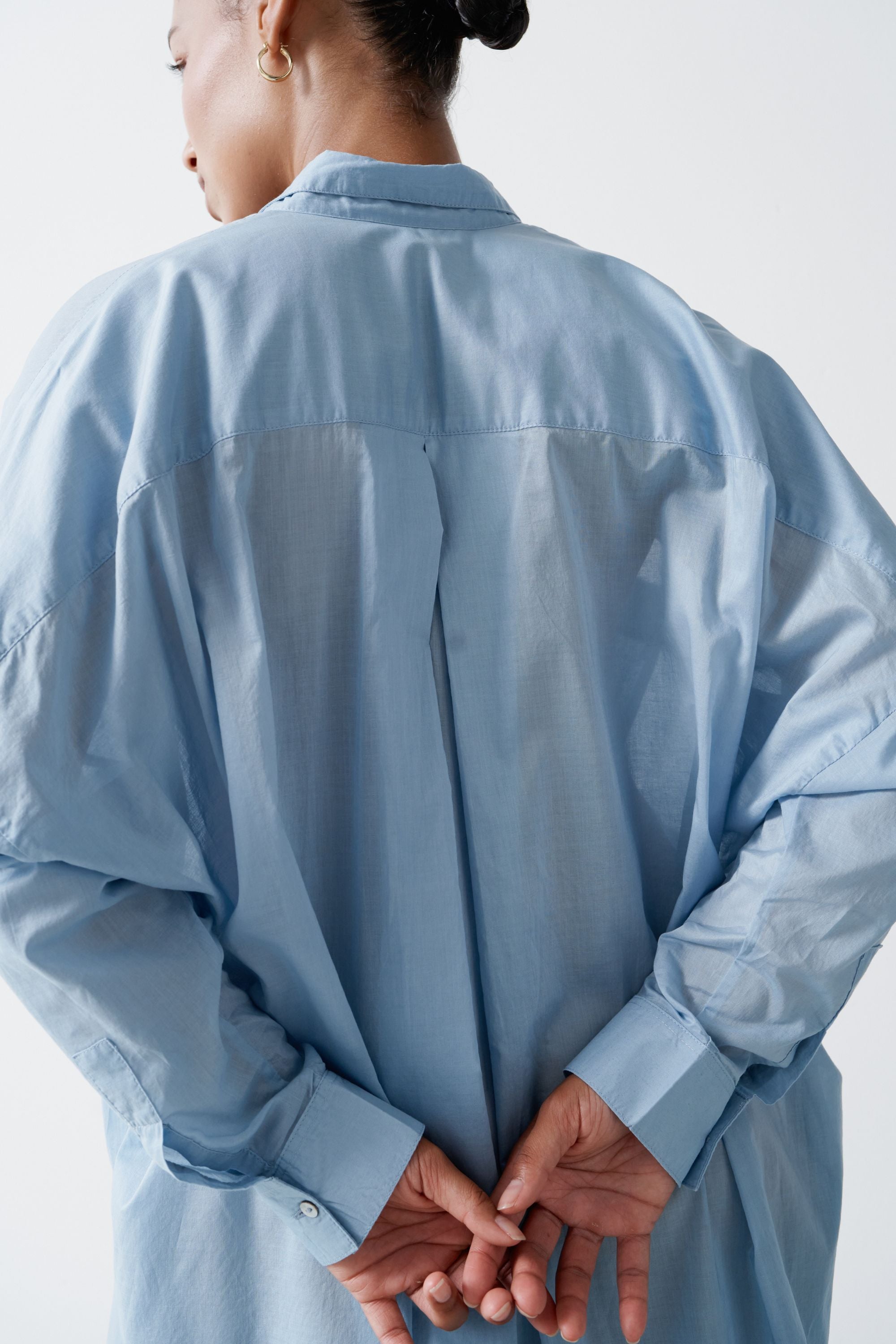 Santorini Shirt Dress Sky