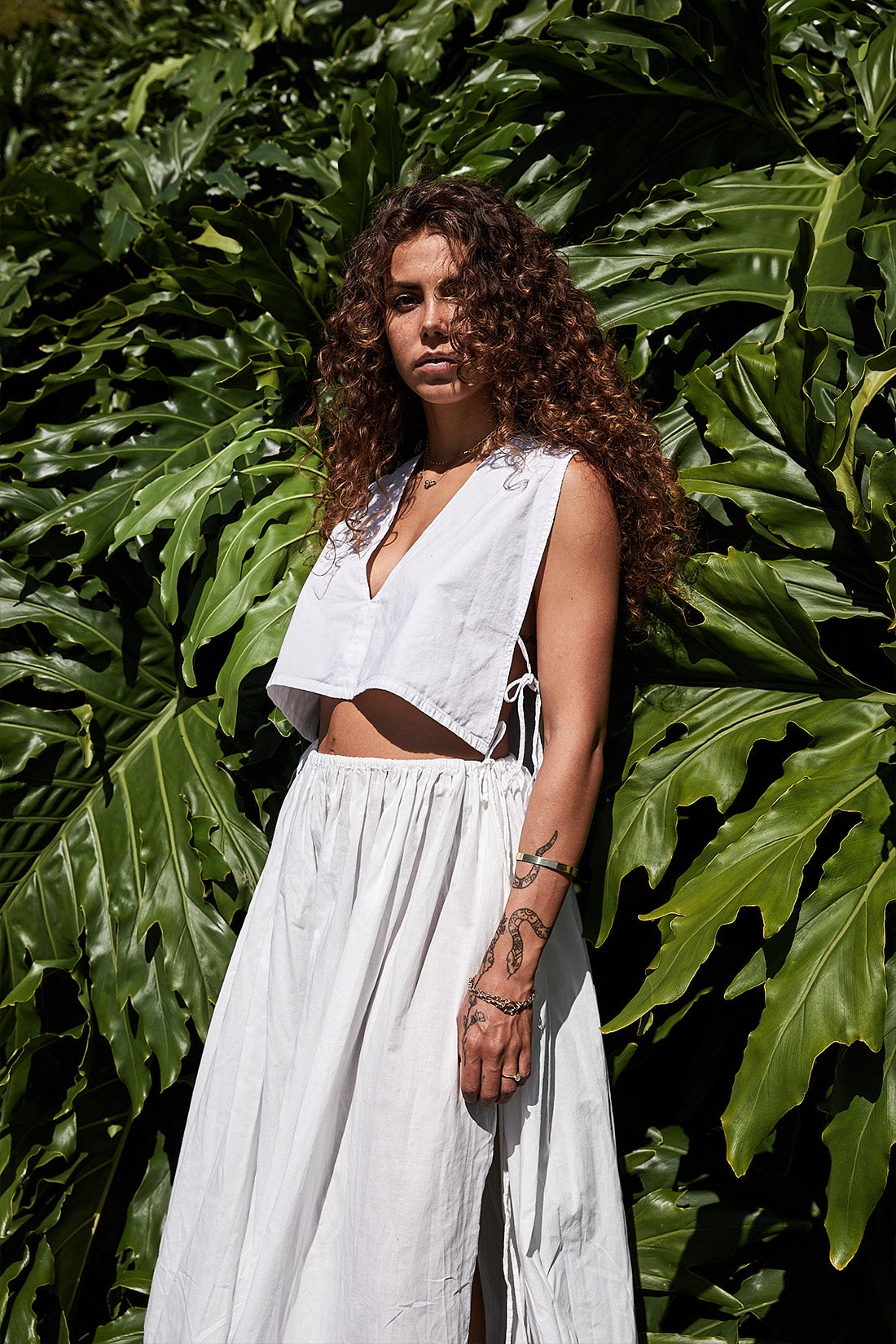 Tulum Organic Cotton Top White