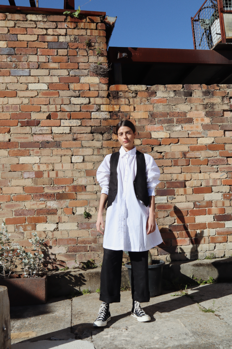 SAMPLE SALE | Oscar Cotton Poplin Shirt White