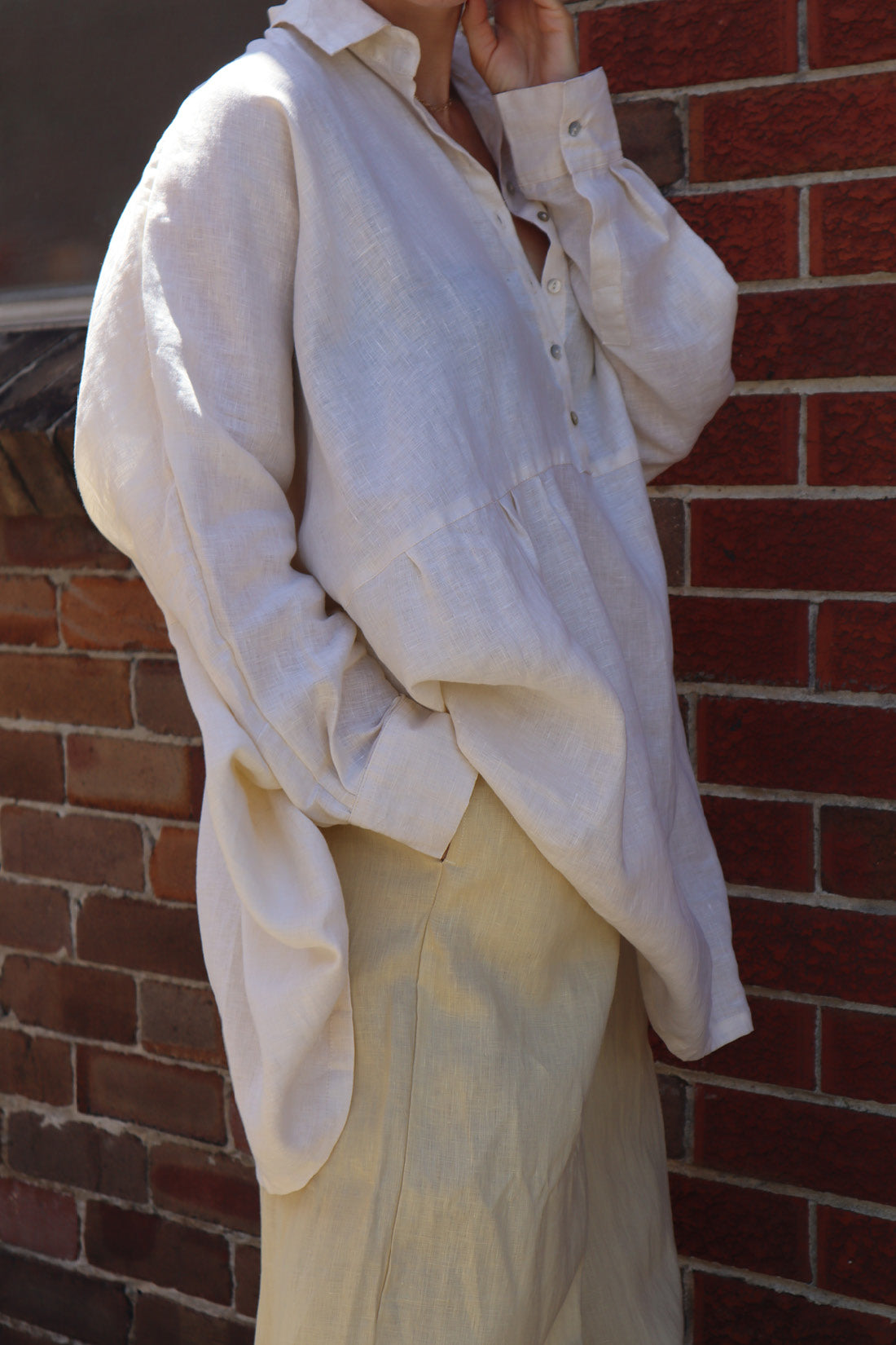 Byron Oversized Shirt Dress Shell