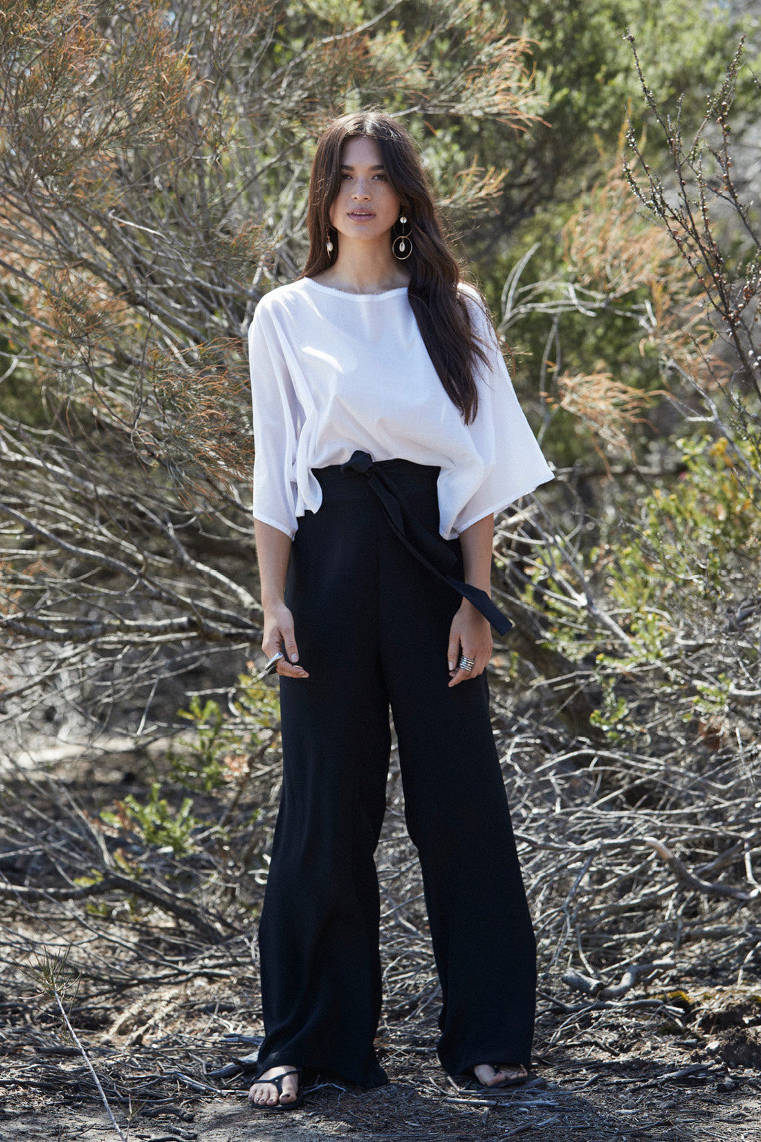Di Morra Silk Pant Black