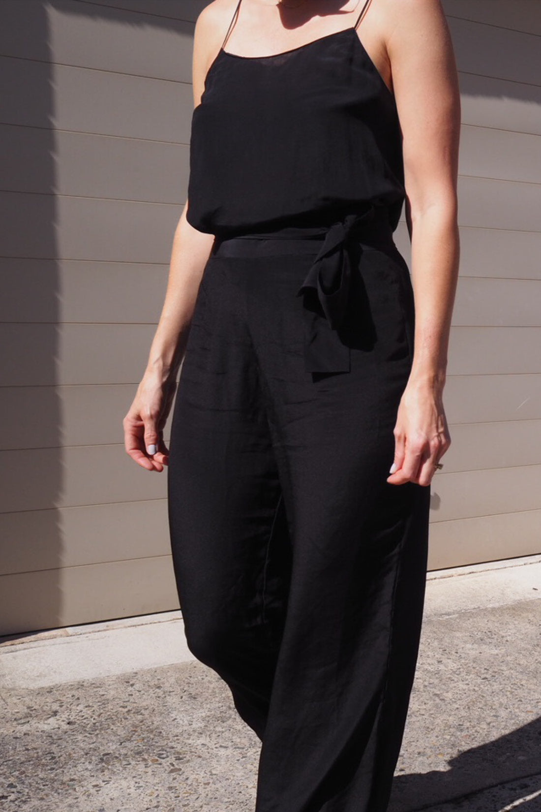 Di Morra Silk Pant Black