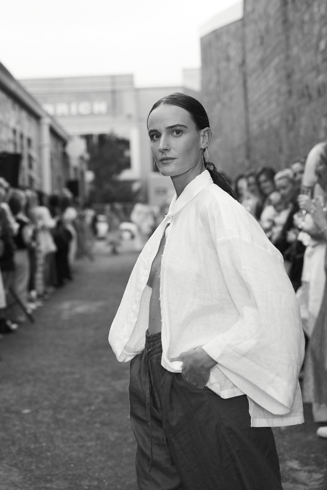 June Linen Shirt White