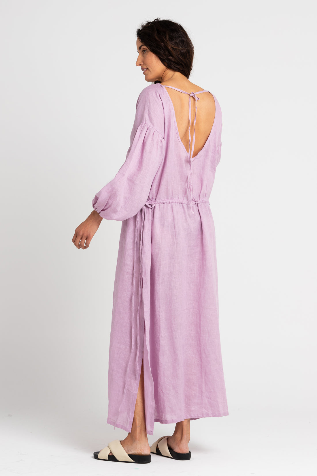 Lilac Kaspara Billowed Sleeve Maxi Dress, Women's Clothing, UNIKSPACE
