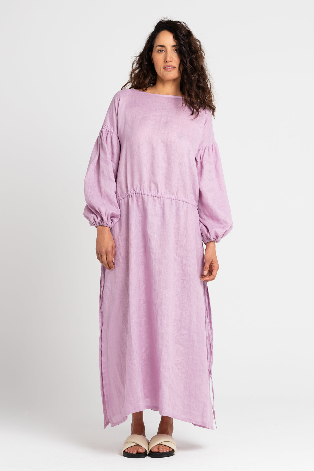 Lilac Kaspara Billowed Sleeve Maxi Dress, Women's Clothing, UNIKSPACE