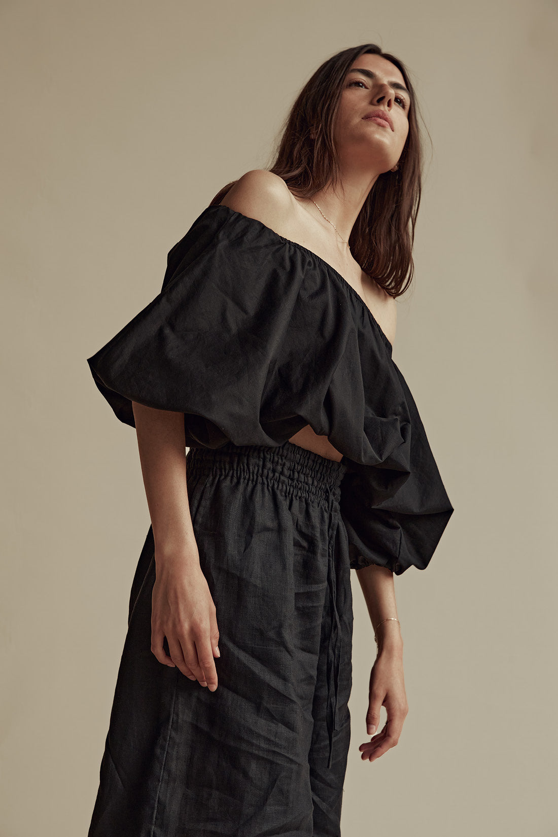 Kluba Crop Top Black