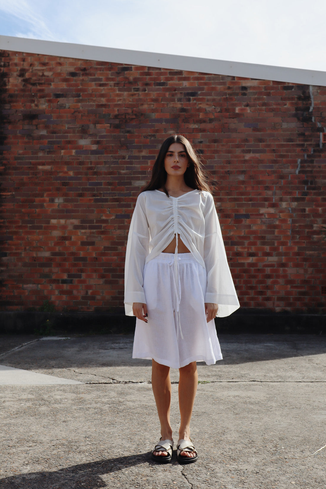 Ling Blouse White
